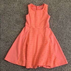 Xhilaration coral lace dress